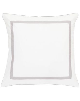 Melange Home M&eacute;lange Home Percale Classic Double Border Euro Sham Set