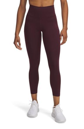 Under Armour Meridian Ankle Leggings in Dark Maroon //Dark Maroon at Nordstrom, Size Xx-Large