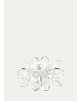 Kim Seybert Spectra 4-Piece Crystal-Embellished Napkin Ring Set