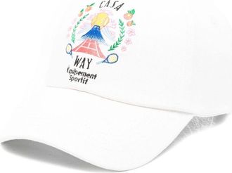 Casablanca Casa Way Mountain Cap - Mens - Cotton