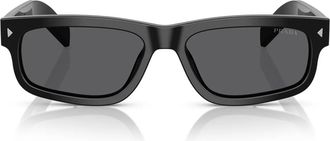 Prada Sunglasses Prb11 S 16 K731 Black/Dark Gray Unisex