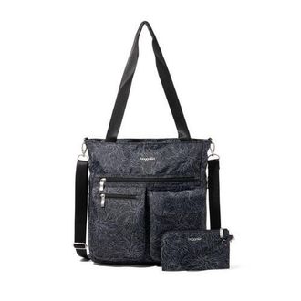 Baggallini Modern Everywhere Tote in Midnight Blossom Print at Nordstrom