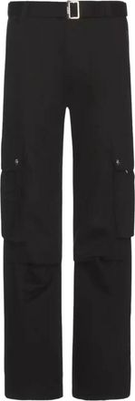 Jacquemus Le Cargo Pants - Heren - Straight fit broeken - Zwart - L - Katoen - Broeken