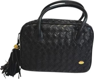 Bally Pre-owned Handbag - Dames - Vintage Handtas - Zwart - ONE Size - Leer - Vintage