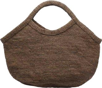 Ibeliv Brown Pure Handbag