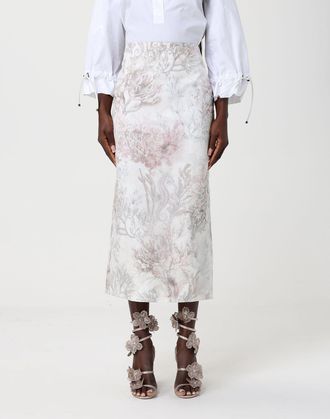 Max Mara Gonna midi Max Mara in gabardine e organza