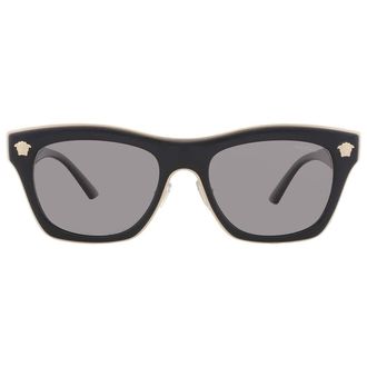 Versace Polarized Dark Grey Square Mens Sunglasses VE2272 GB1/81 53