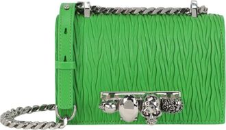 Alexander McQueen Mini Jeweled Shoulder Bag in Acid Green at Nordstrom Rack