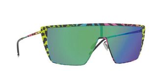 Italia Independent II 0215 149.009 Mens Sunglasses Green Size Standard