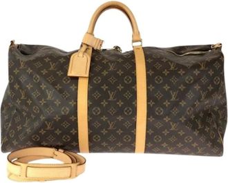 Louis Vuitton Pre-owned Weekend Bags, female, Brown, Size: ONE SIZE Pre-owned Boston Bag