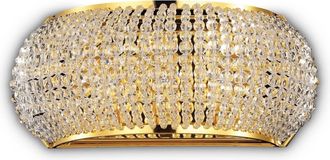 Netlighting Pasha 3 Light Wall Light Gold