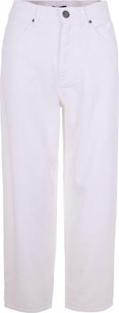 Pinko Balloon-Fit Five-Pocket Jeans with Zip Closure