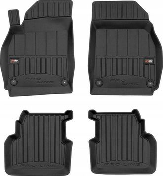 OEM Alfombras, Felpudos, Alfombras De Goma Saab 9-3 2 2002-2015, Canaleta 3d