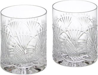 Waterford Set Of 2 Seahorse Tumblers
