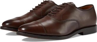 Allen Edmonds Mens Allen Edmonds Park Avenue Oxford Brown Leather Dress Shoes HAWK2147