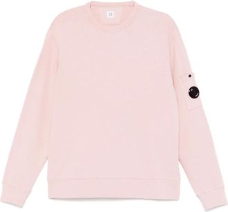 C.P. Company Felpa con applicazione - Rosa