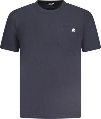 K-Way Shirts - Heren - T-shirts - Blauw - S - Tops