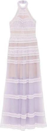 Saiid Kobeisy Abito lungo a collo alto - Viola