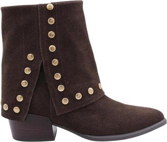 Tosca Blu Lupine Enkellaars - Dames - Cowboylaarzen - Bruin - 37 EU - Schoenen