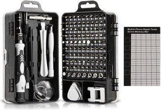 OEM Juego De Destornilladores 115 En 1, Kit De Reparaci&oacute;n Magn&eacute;tico Para Electr&oacute;nica, Ordenadores, Tel&eacute;fonos, Port&aacute;tiles, Relojes, Gafas