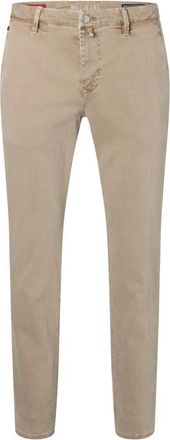 M.A.C Beige Katoenen Chino Broek - Heren - Slim Fit Jeans - Beige - W32 L34 - Katoen - Jeans