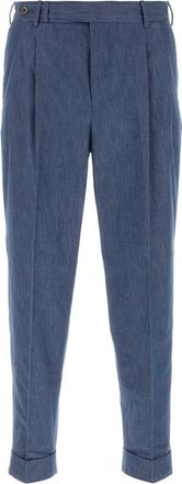 Pantaloni Torino Ait Force Blue Cotton Style Pant