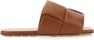 Bottega Veneta Brown Slip On Flats