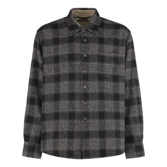 Our Legacy Casual Shirts, male, Gray, Size: L Above Shirt