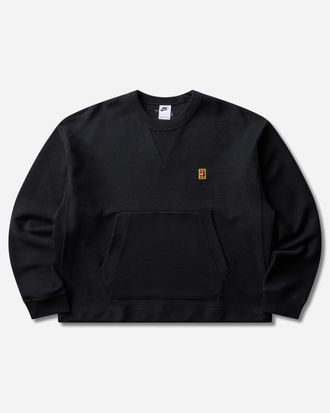 Nike Men s Club Rules French Terry Crewneck Sweatshirt Black