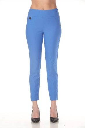 Joseph Ribkoff Classic Slim Ankle Pants In Harbor Blue