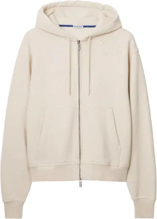 Burberry Womens Logo-Applique Cotton Hoodie, Size X-Small