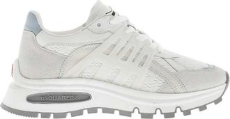 Dsquared2 White Color Block Sneakers