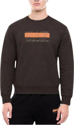 Emporio Armani Felpe - - Sweatshirts & Hoodies - Uomo - Marrone - L