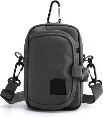 Generic Compatible For Mens Waist Pack Casual Travel Purse Waterproof Belt Zipper Outdoor(White)