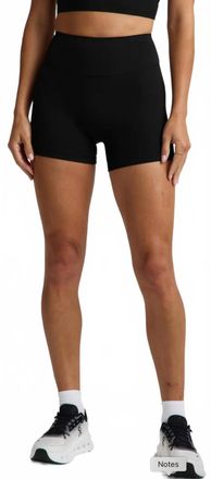 Beyond Yoga Glowzone 4 Biker Shorts In Black