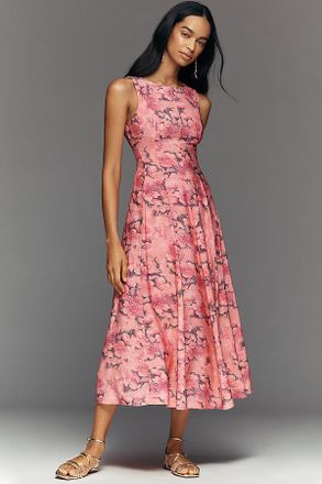 endless rose Sleeveless Floral Midi Dress