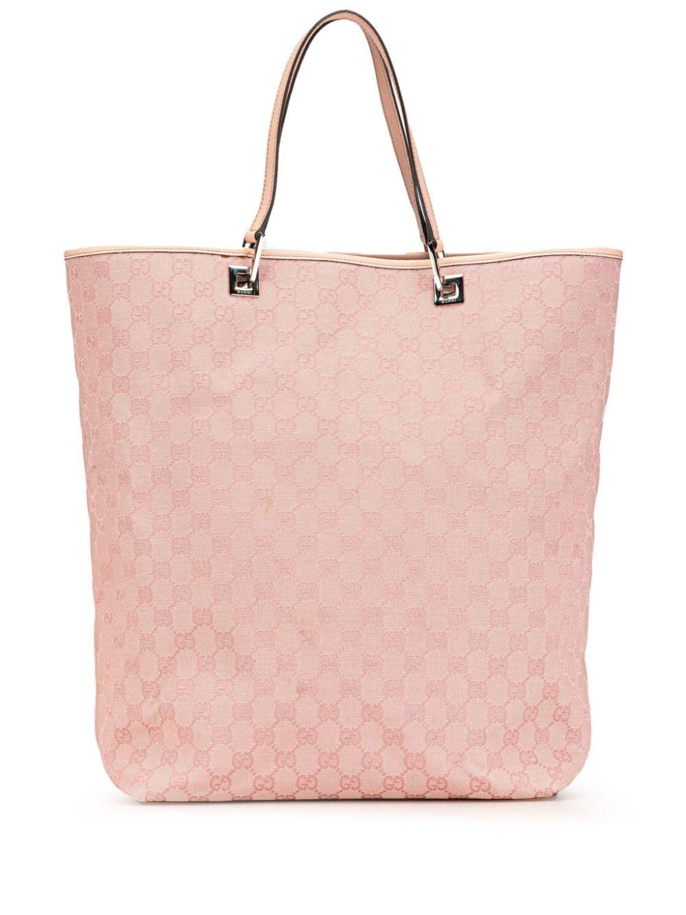 Pink gucci tote best sale