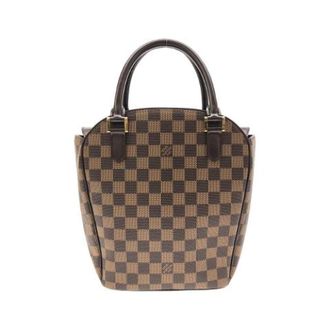 Louis Vuitton Pre-owned Handbags, female, Brown, Size: ONE SIZE Pre-owned Damier Sarria Horizontal Coated Canvas Handbag