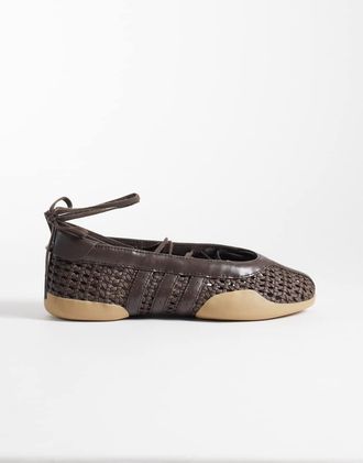 adidas Originals Taekwondo Mei - Ballerine marroni-Marrone