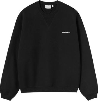 Carhartt Work in Progress Ebbert Sweatshirt - Heren - Sweatshirts - Zwart - L - Katoen - Hoodies & sweatvesten