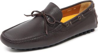 Doucal's Hamme Loafer Italiaanse leren schoenen - Heren - Bootschoenen - Bruin - 44 EU - Leer - Schoenen
