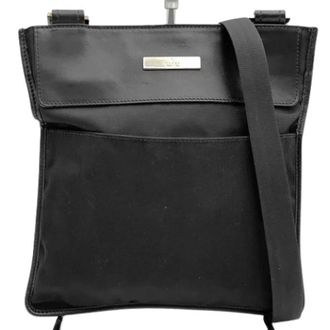 Gucci Pre-owned Vintage Shoulder Bag - unisex - Gucci Vintage - Vintage Cross Body Bags - Black - ONE SIZE - Pre-owned