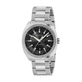 Gucci Accessoires, Heren, Grijs, ONE Size, Gg 2570 Horloge