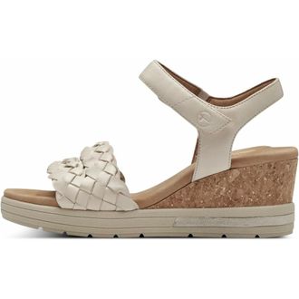 Tamaris Klassieke sandaal - Dames - Schoenen - Beige - Maat: 37 EU