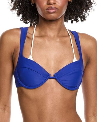 Amanda Uprichard Lazio Bikini Top