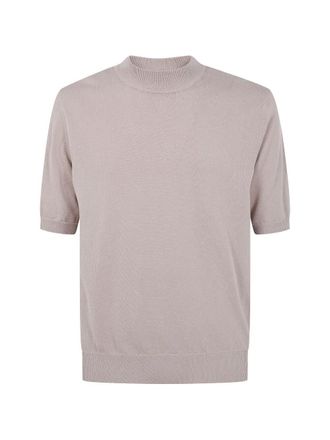Zanone Turtle Neck Short Sleeves Sweater