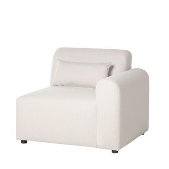 Klast Sof&aacute; modular de Poli&eacute;ster beige 100 x 87