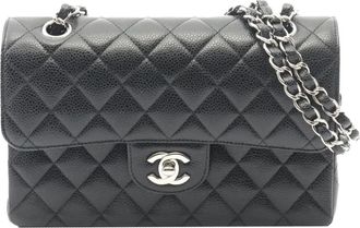 Chanel 2021 Small Classic Caviar Double Flap shoulder bag - Black