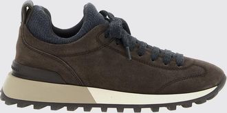 Brunello Cucinelli Sneakers Brunello Cucinelli in camoscio e lana vergine