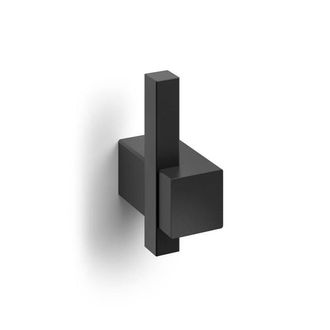 Zack Carvo Handdoekhaak - 7x5cm - enkel - zwart